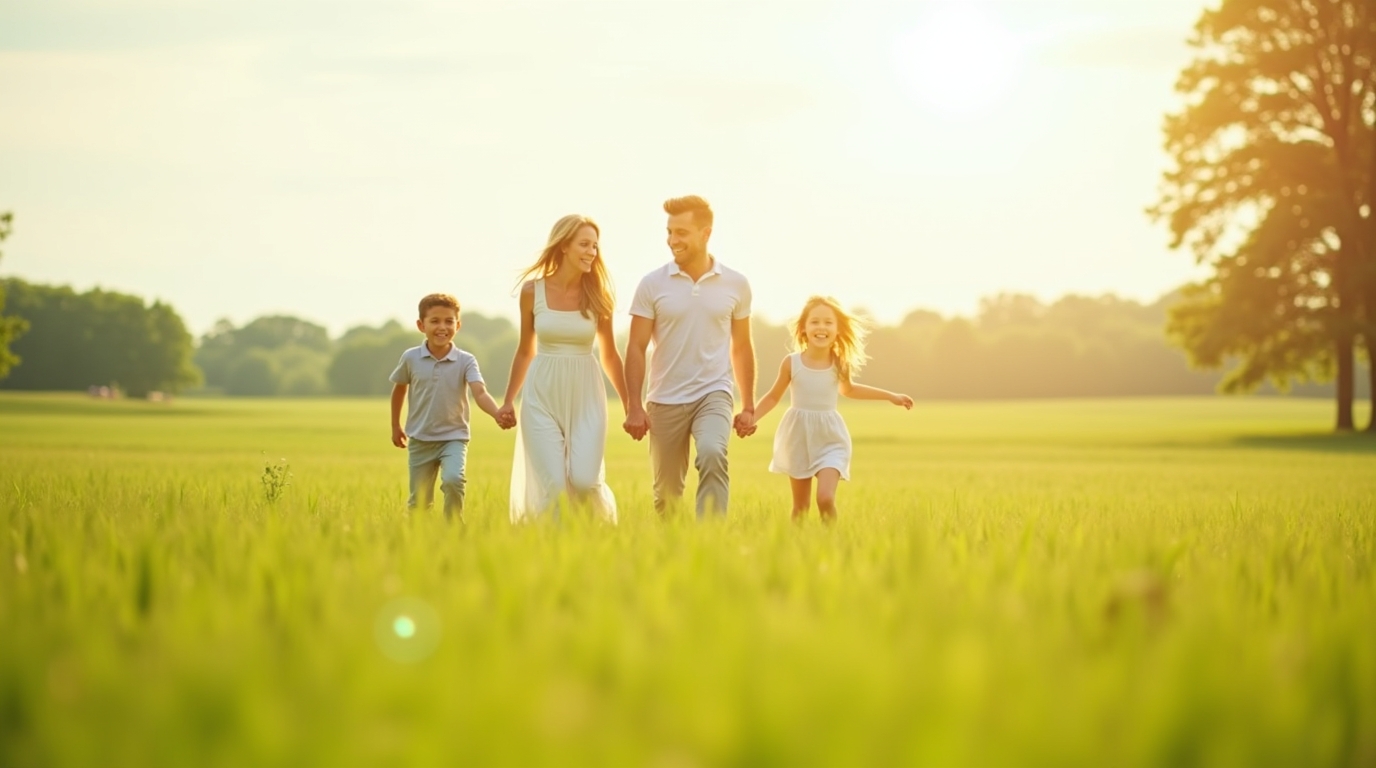 Family protected with Guaranteed Universal Life Insurance